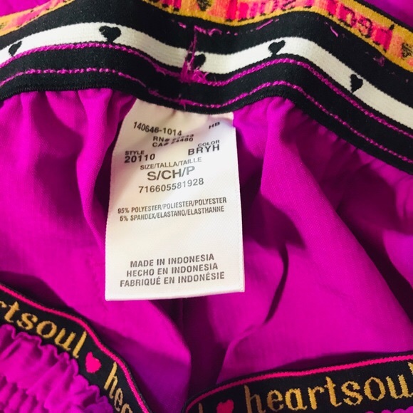 Want to Buy Heart Soul Berry Blast Scrub Pants - Picture 2 of 3